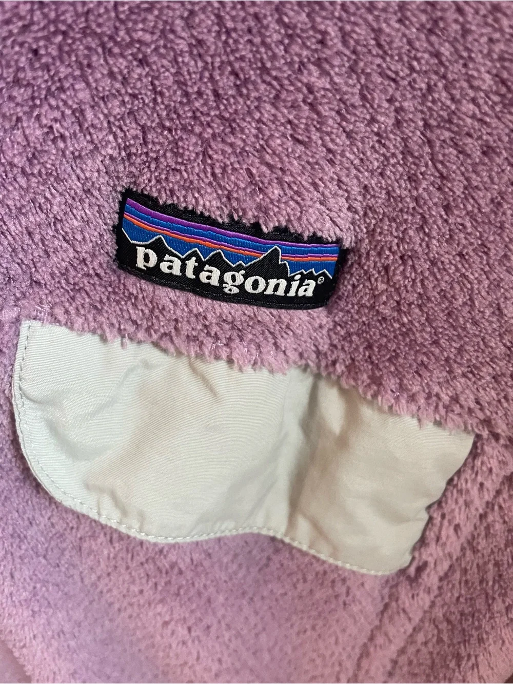 Patagonia plush purple